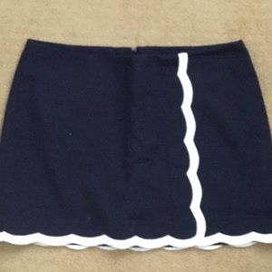 Lilly Pulitzer Navy Skort.